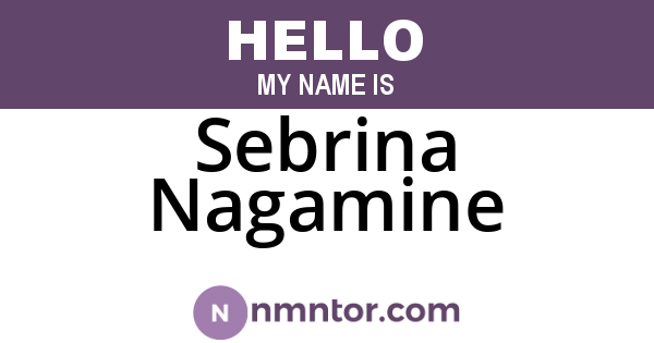 Sebrina Nagamine