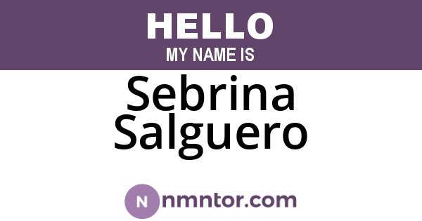 Sebrina Salguero