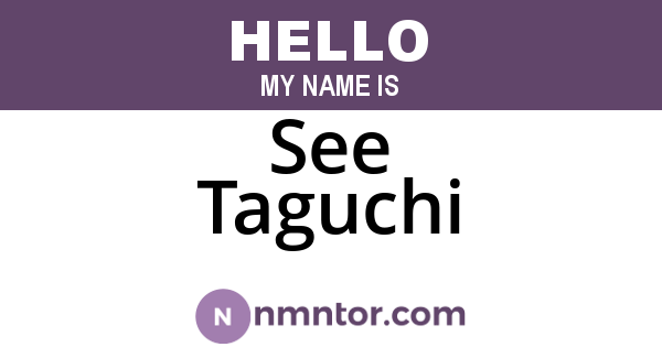 See Taguchi