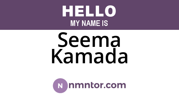 Seema Kamada