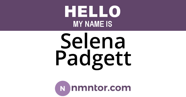 Selena Padgett