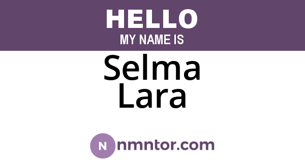 Selma Lara