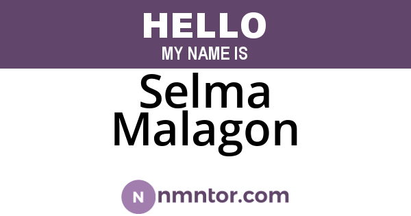Selma Malagon