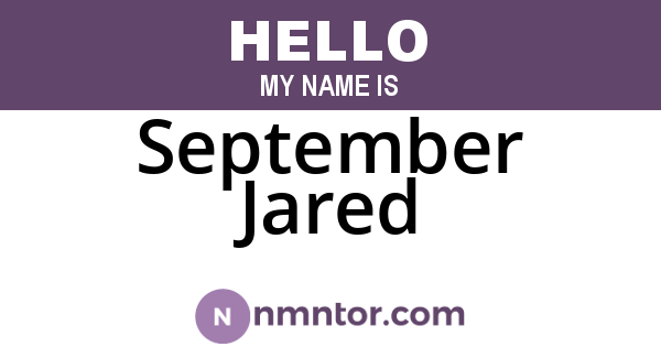 September Jared