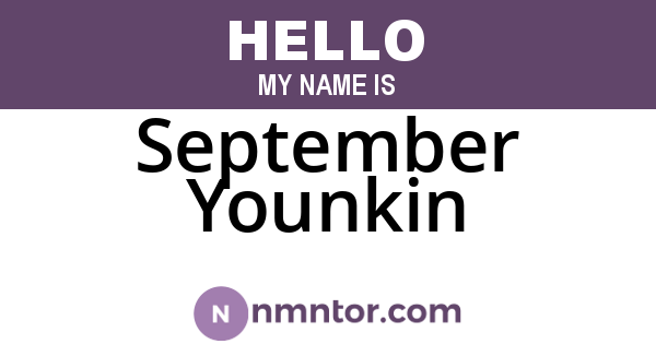 September Younkin