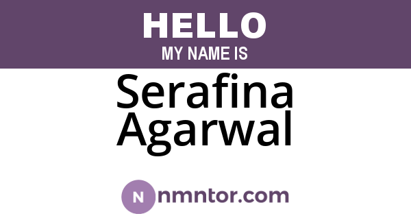 Serafina Agarwal