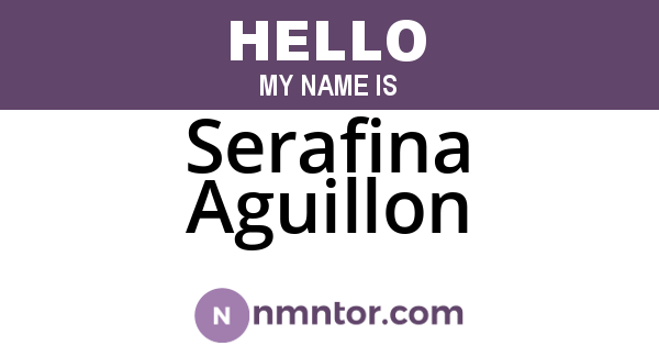 Serafina Aguillon