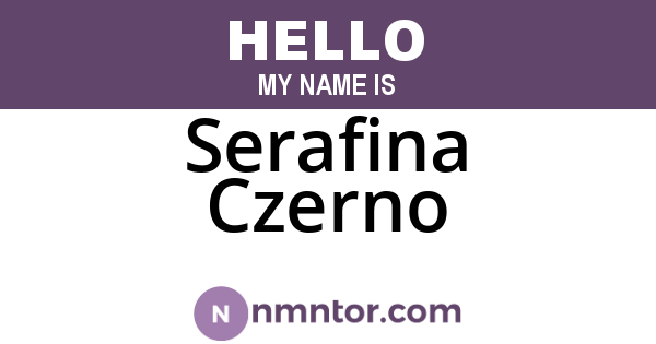 Serafina Czerno