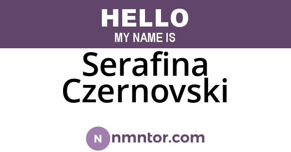 Serafina Czernovski
