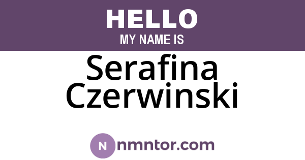 Serafina Czerwinski