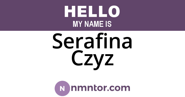 Serafina Czyz