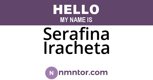 Serafina Iracheta