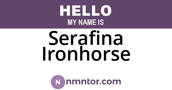 Serafina Ironhorse