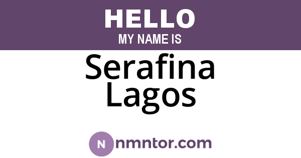 Serafina Lagos