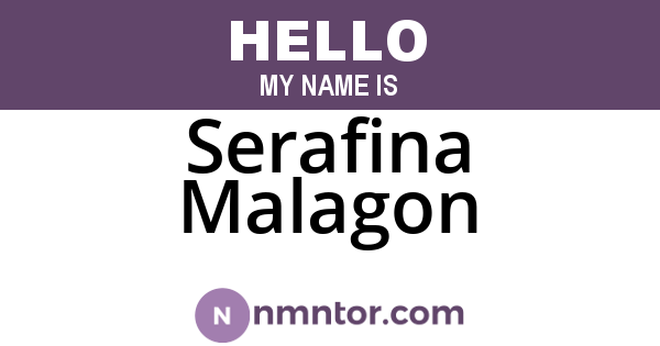 Serafina Malagon