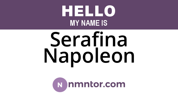 Serafina Napoleon