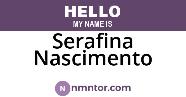 Serafina Nascimento