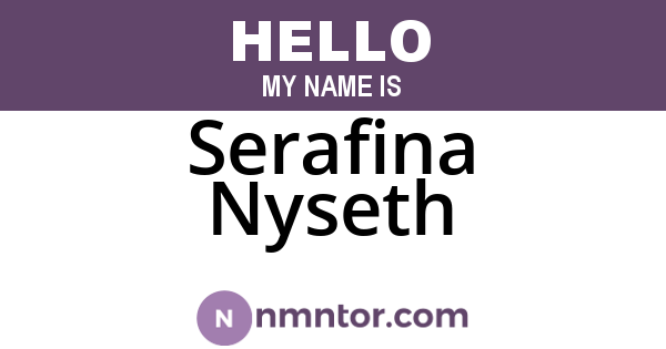 Serafina Nyseth