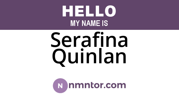 Serafina Quinlan