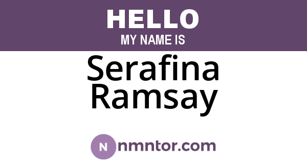 Serafina Ramsay