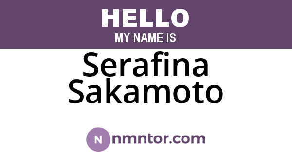 Serafina Sakamoto