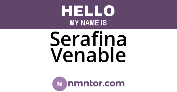 Serafina Venable