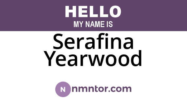 Serafina Yearwood