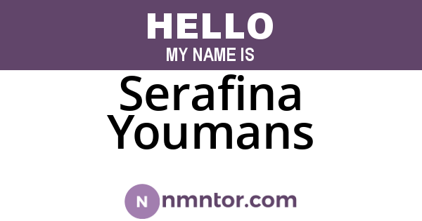 Serafina Youmans