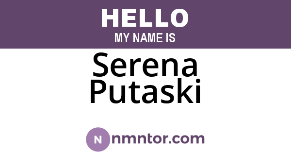 Serena Putaski