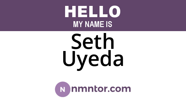 Seth Uyeda