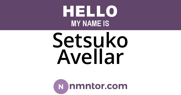 Setsuko Avellar