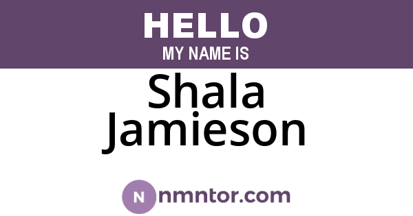 Shala Jamieson