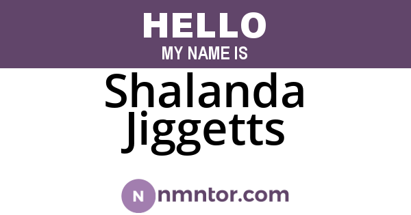 Shalanda Jiggetts