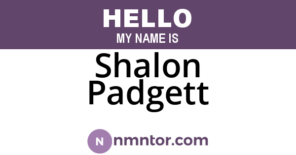 Shalon Padgett