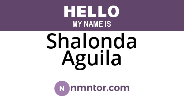 Shalonda Aguila