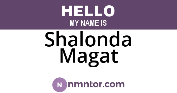 Shalonda Magat