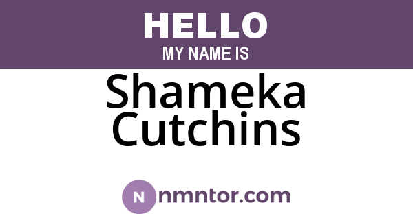 Shameka Cutchins