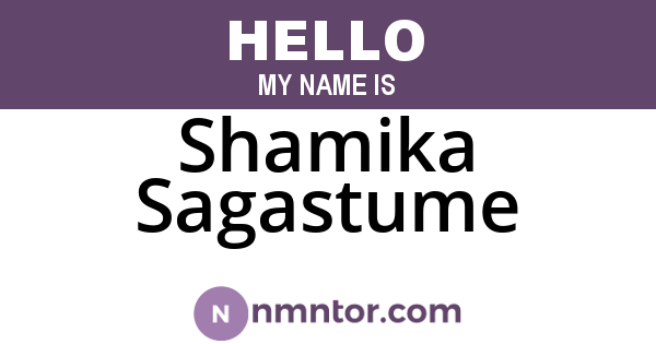 Shamika Sagastume