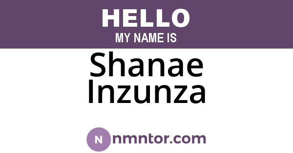 Shanae Inzunza