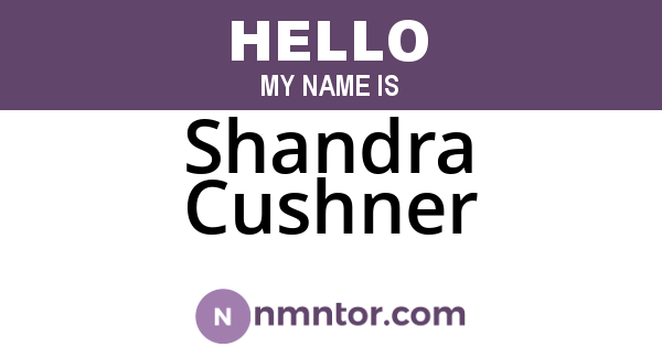 Shandra Cushner