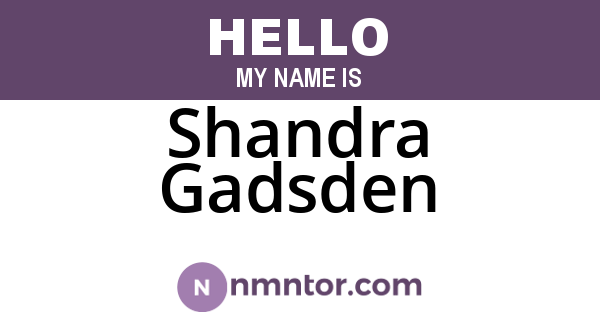 Shandra Gadsden