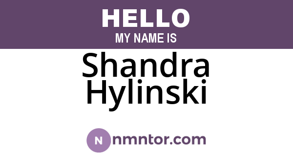 Shandra Hylinski