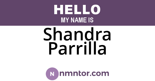 Shandra Parrilla