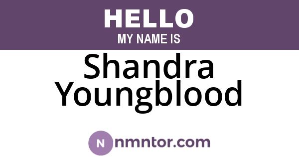 Shandra Youngblood