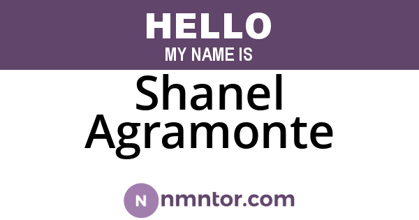 Shanel Agramonte