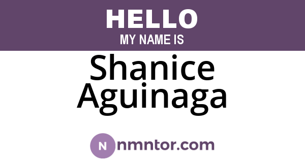 Shanice Aguinaga