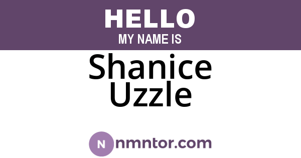 Shanice Uzzle