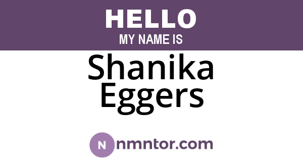 Shanika Eggers