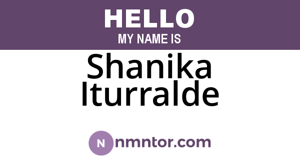 Shanika Iturralde