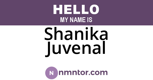 Shanika Juvenal